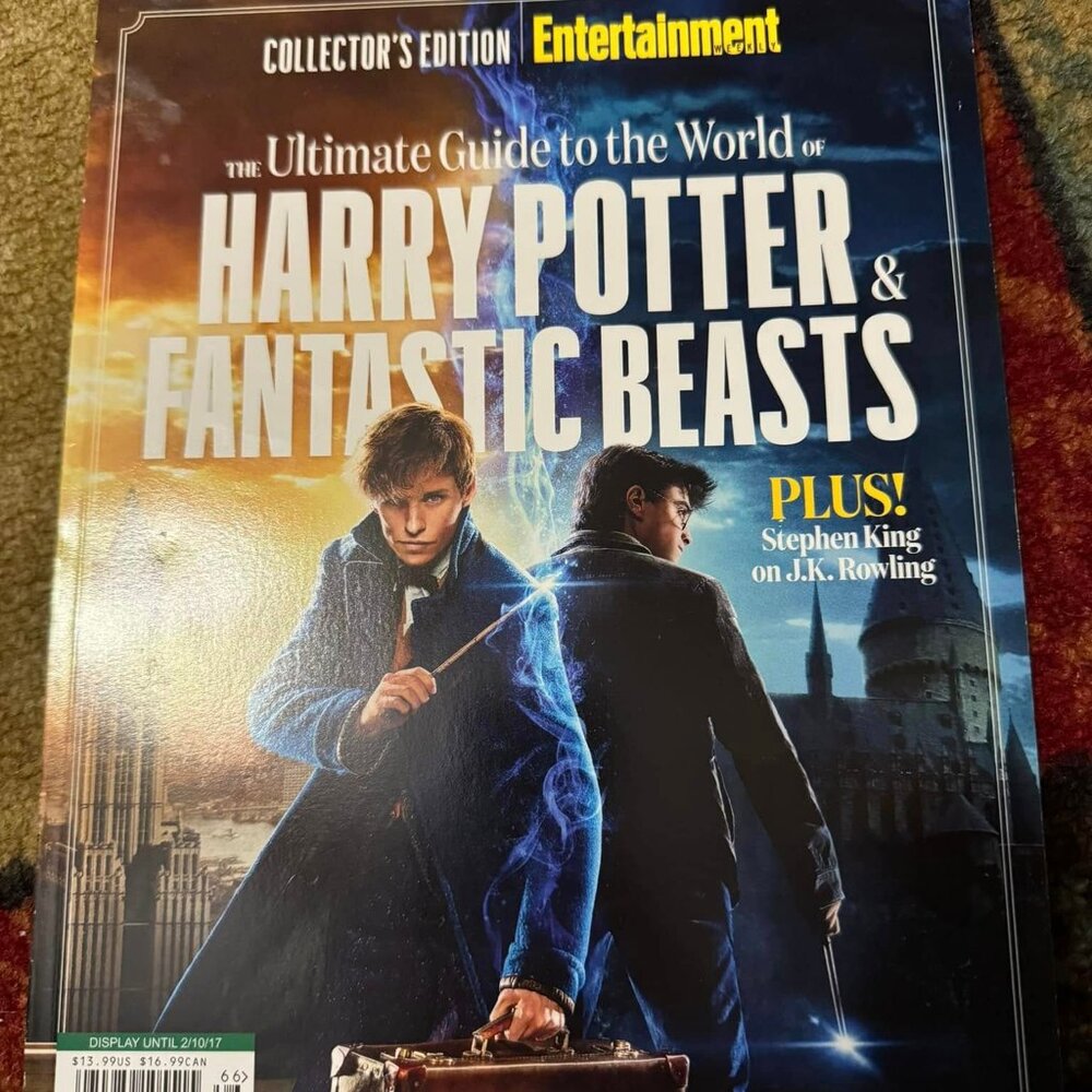 Entertainment Collector's Edition Harry Potter & Fantastic Beasts Guide
